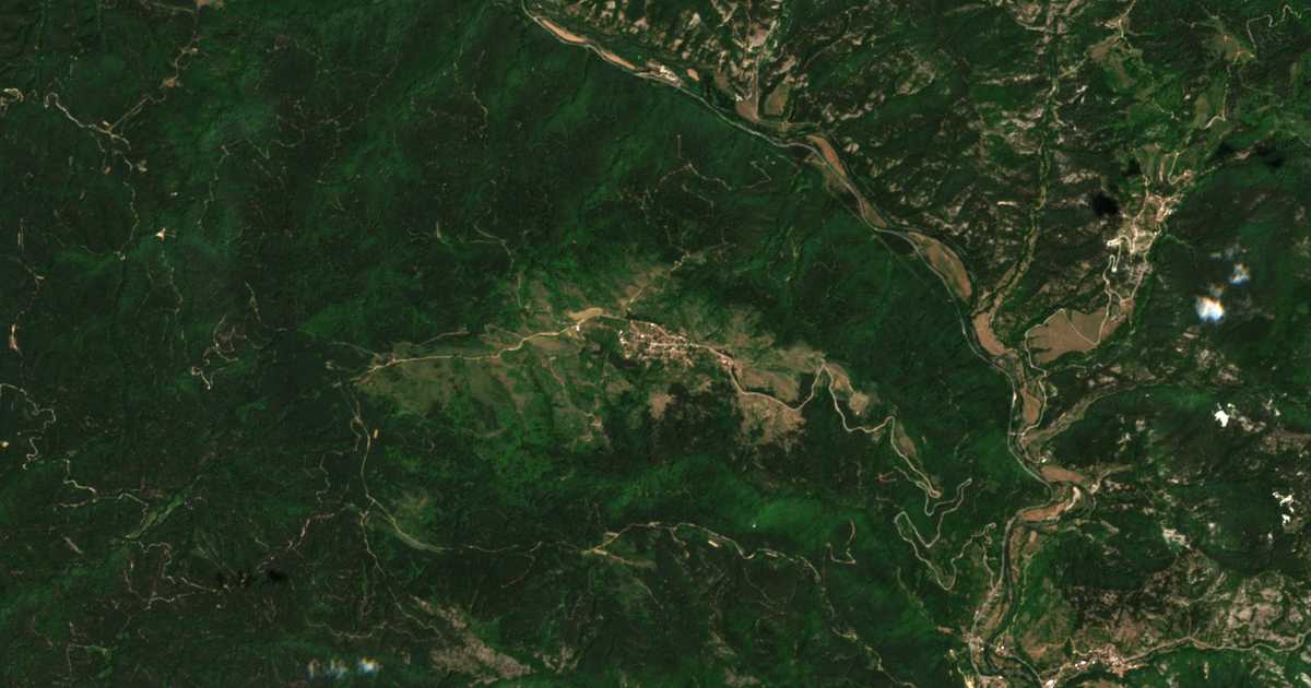 Satellitenkarte von Obidim