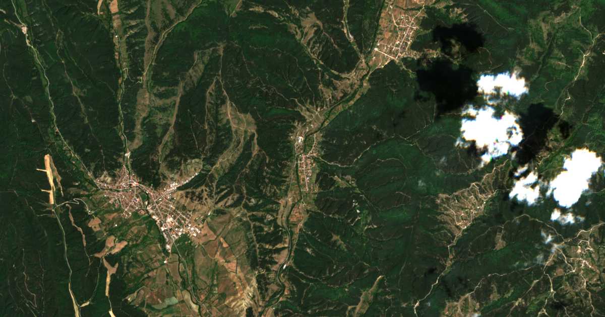 Satellitenkarte von Dagonovo