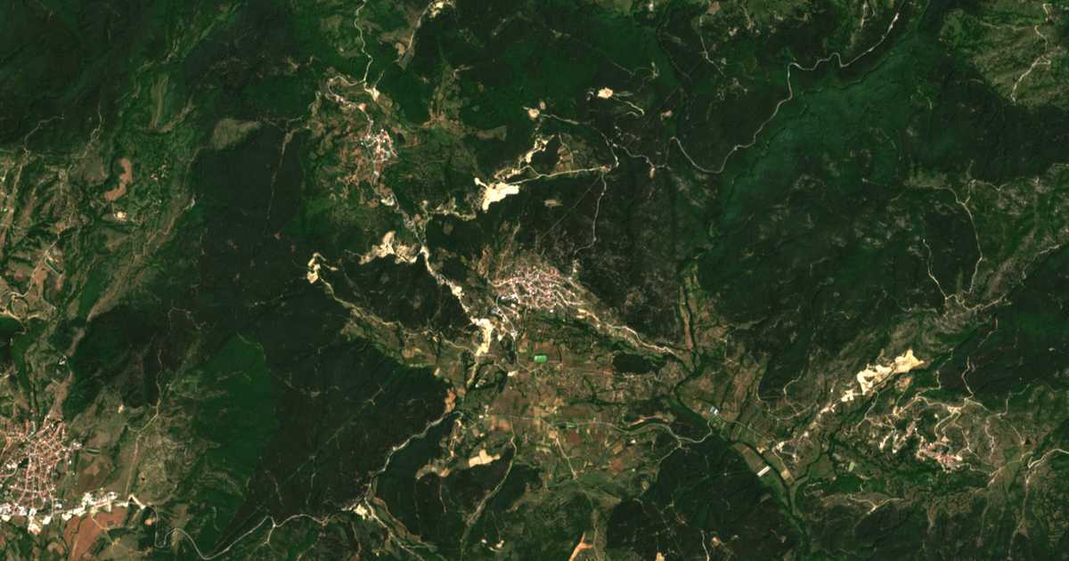 Satellitenkarte von Dolno Drjanovo