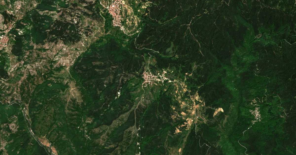Satellitenkarte von Osikovo