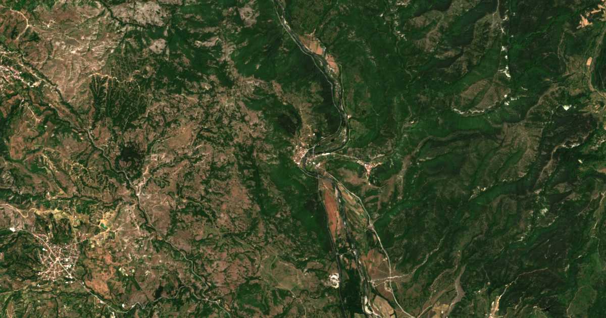 Satellitenkarte von Gospodinci