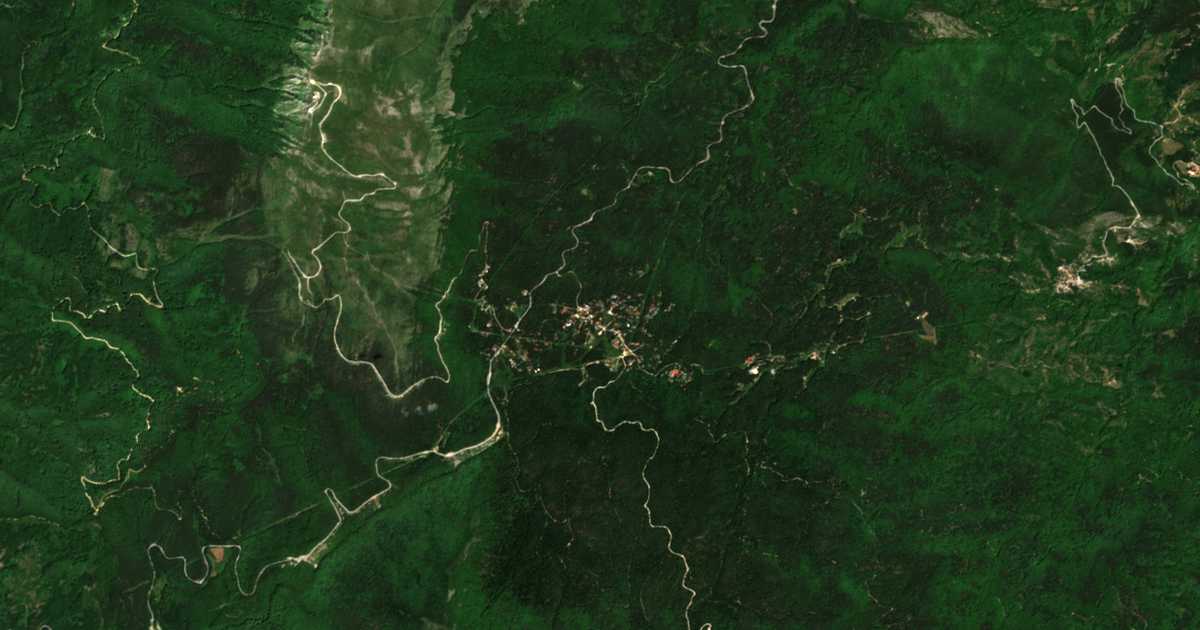Satellitenkarte von Popovi livadi