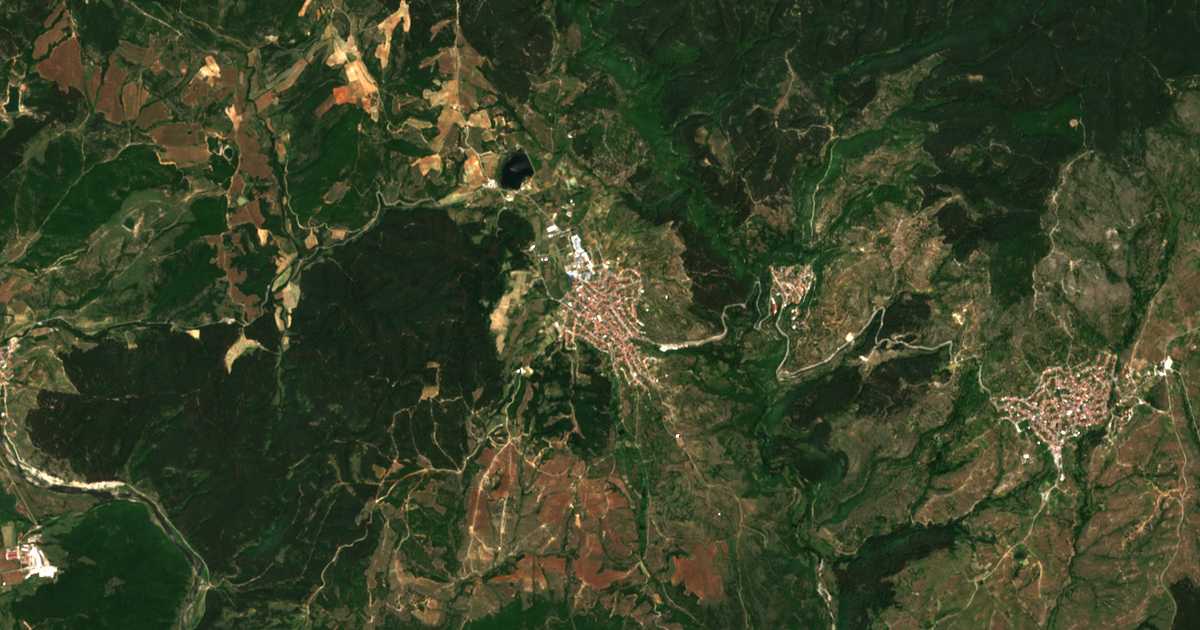 Satellitenkarte von Ablaniza