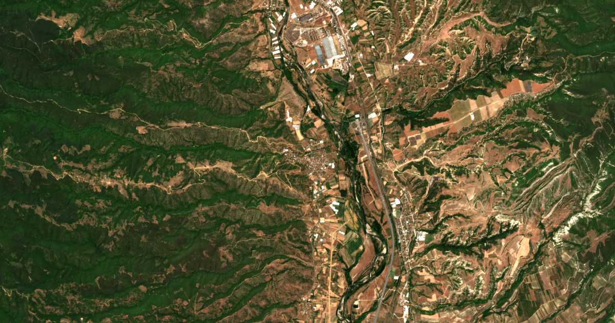 Satellitenkarte von Slivnica
