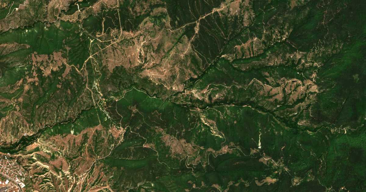 Satellitenkarte von Vlahi