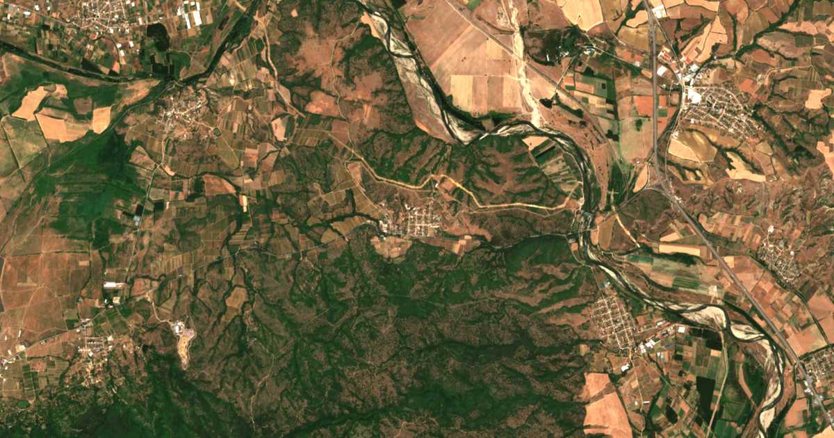 Satellitenkarte von Drangovo
