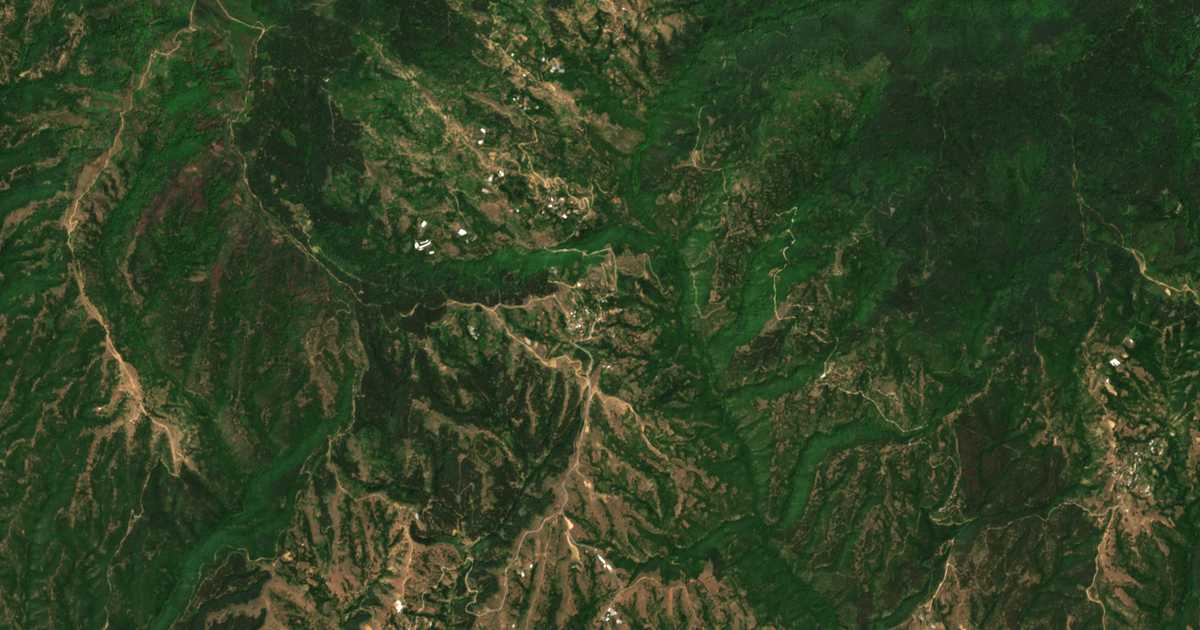 Satellitenkarte von Gega
