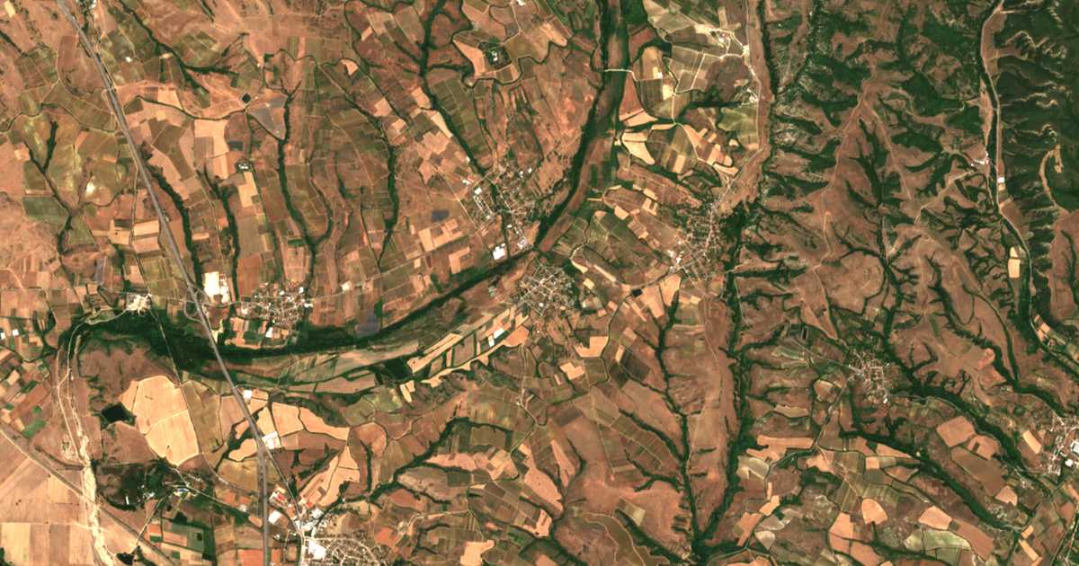 Satellitenkarte von Kromidovo