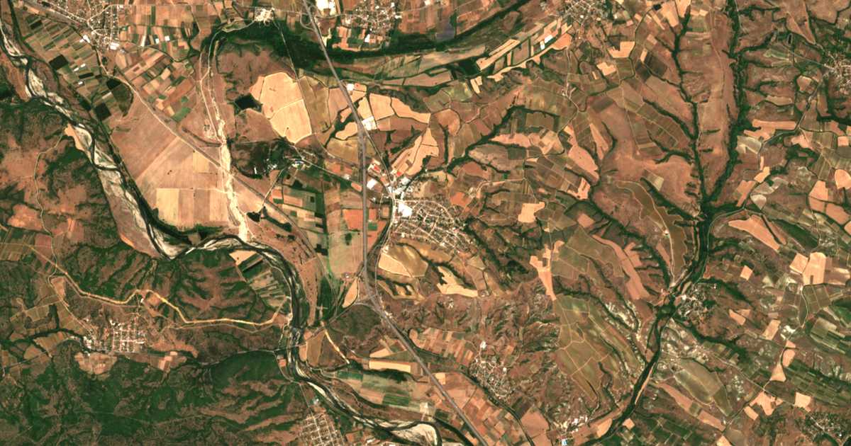 Satellitenkarte von Marikostinovo