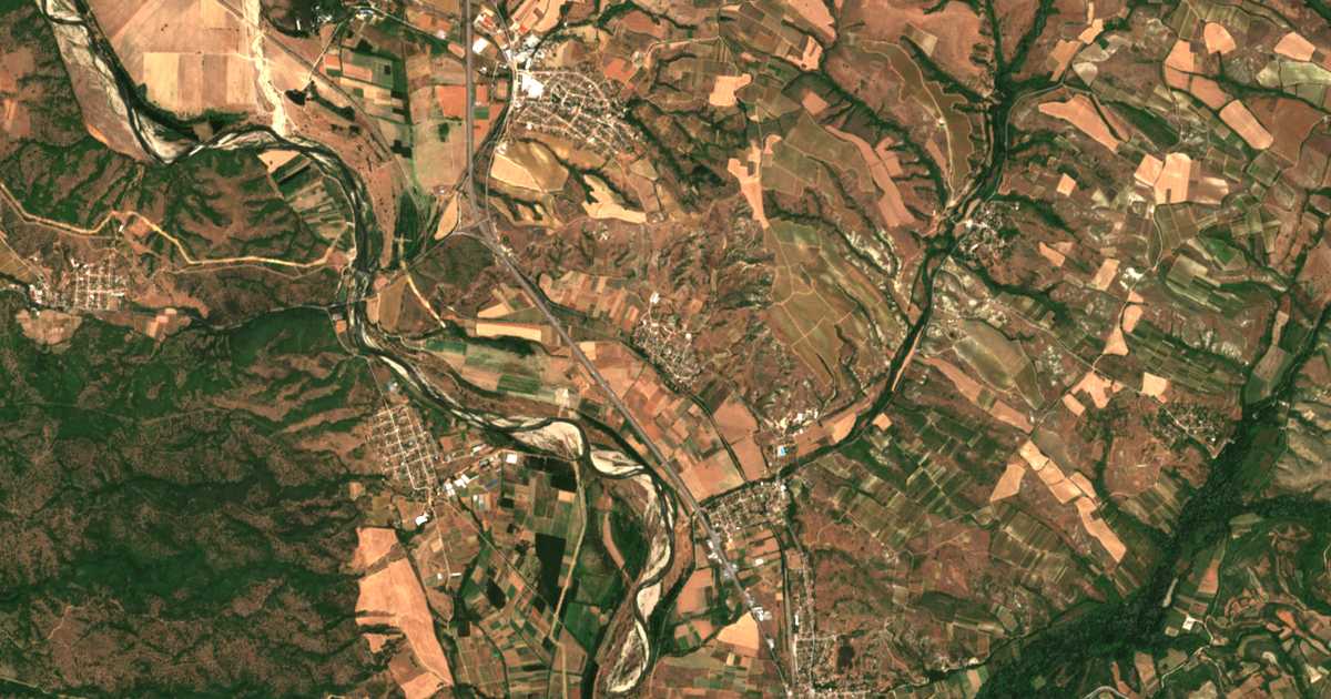 Satellitenkarte von Marino Pole