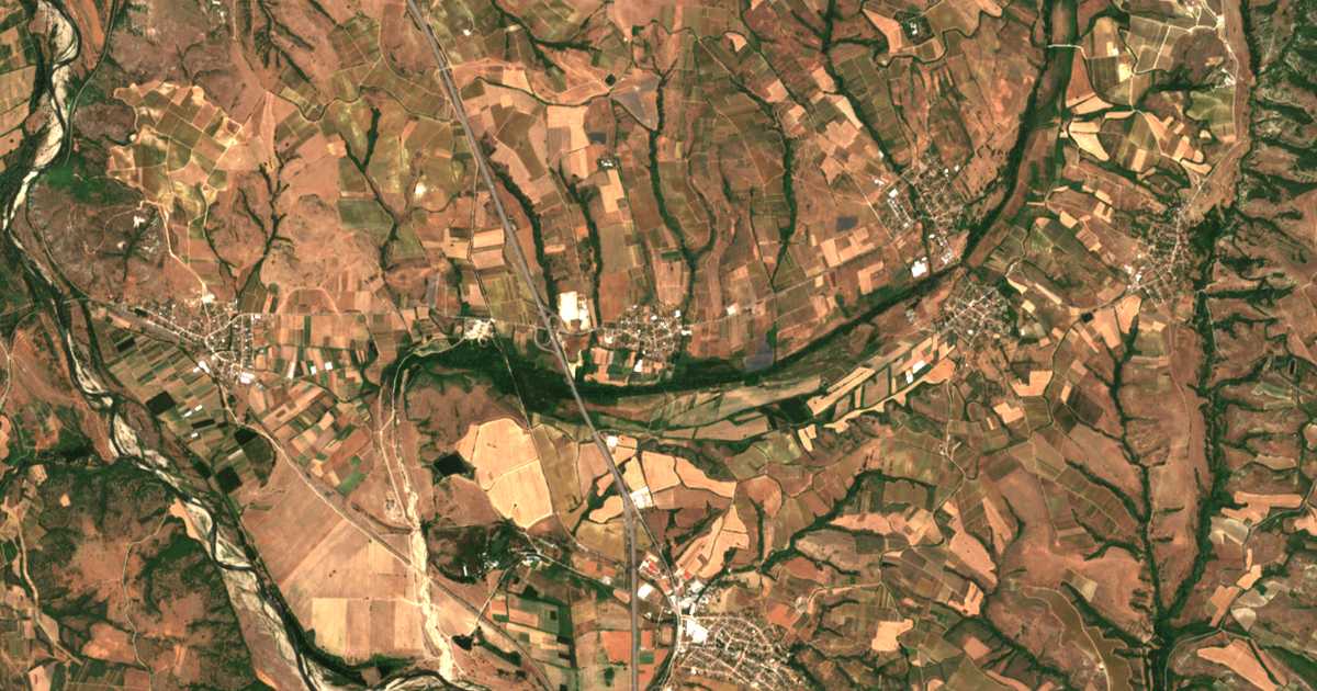 Satellitenkarte von Novo Konomladi
