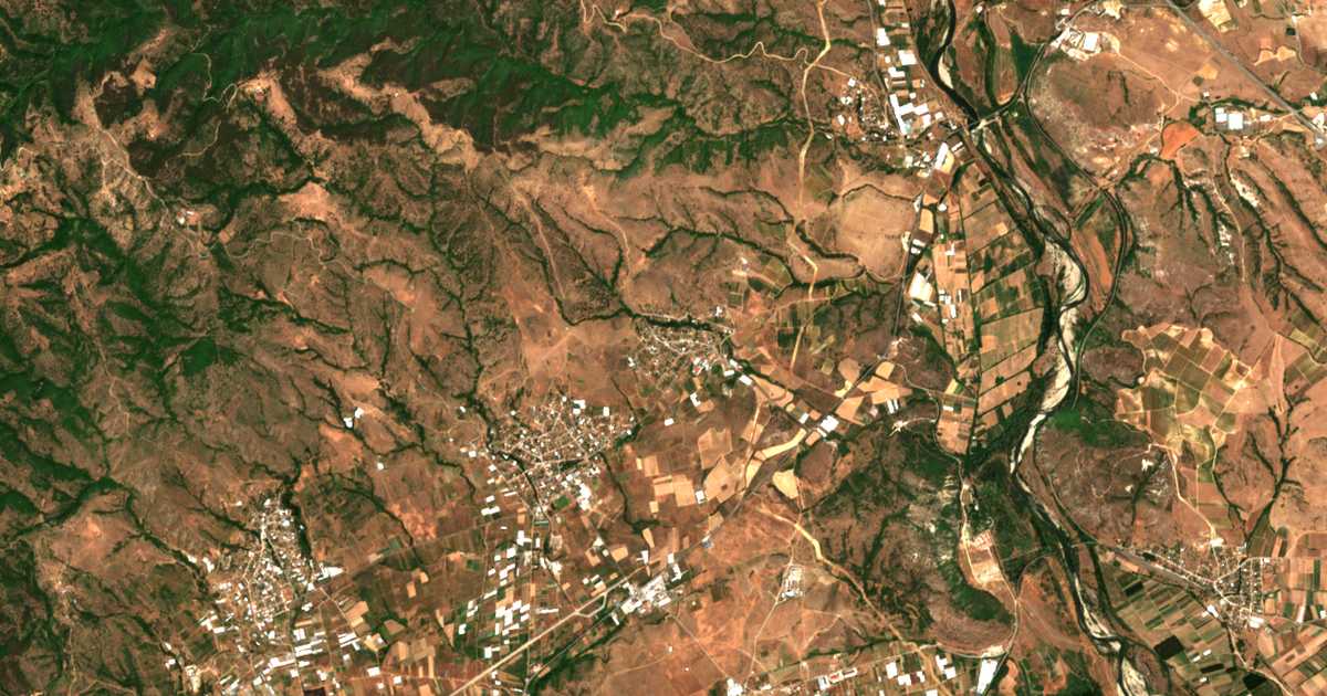 Satellitenkarte von Starčevo