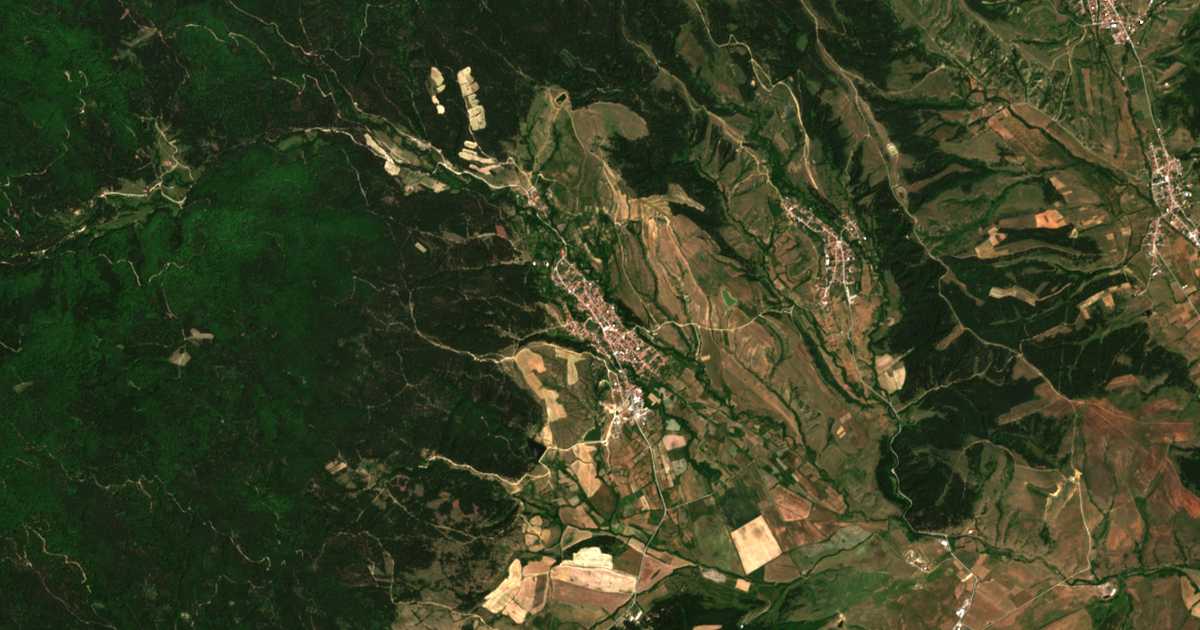 Satellitenkarte von Bachevo