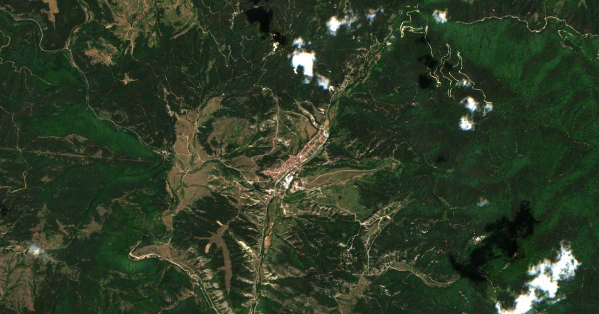 Satellitenkarte von Elešnica
