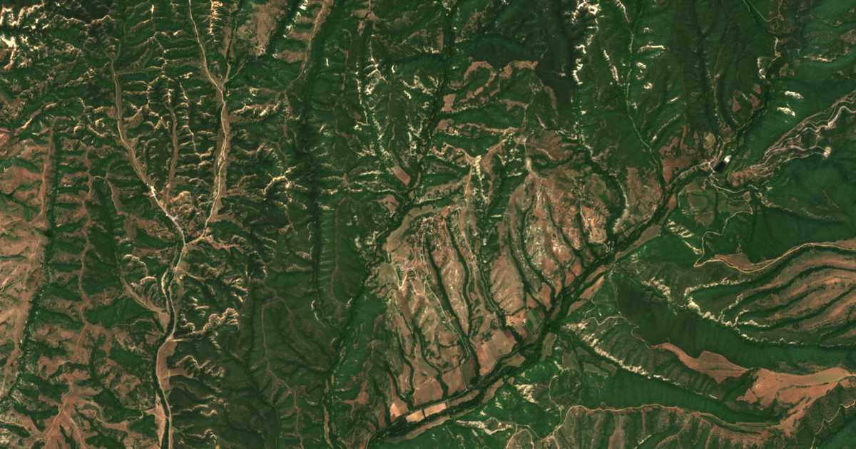 Satellitenkarte von Čerešnica