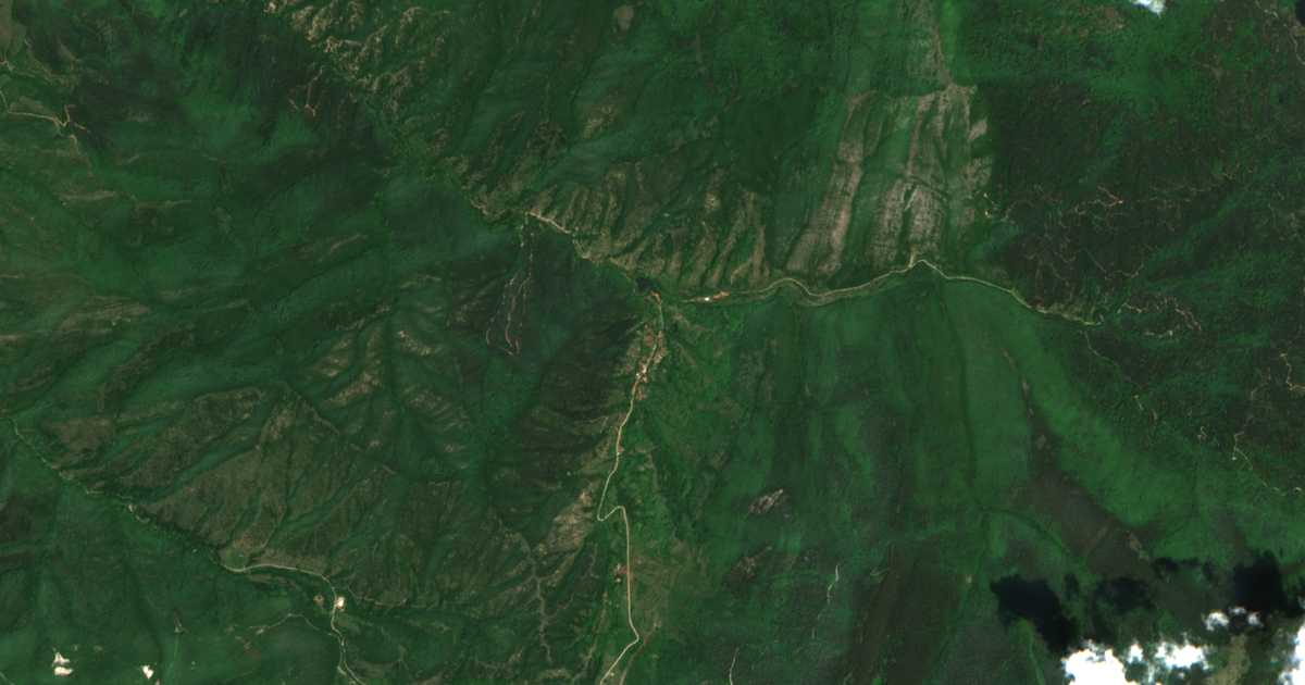 Satellitenkarte von Golešovo
