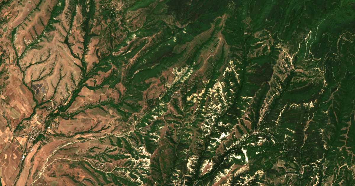 Satellitenkarte von Gorna Sušica