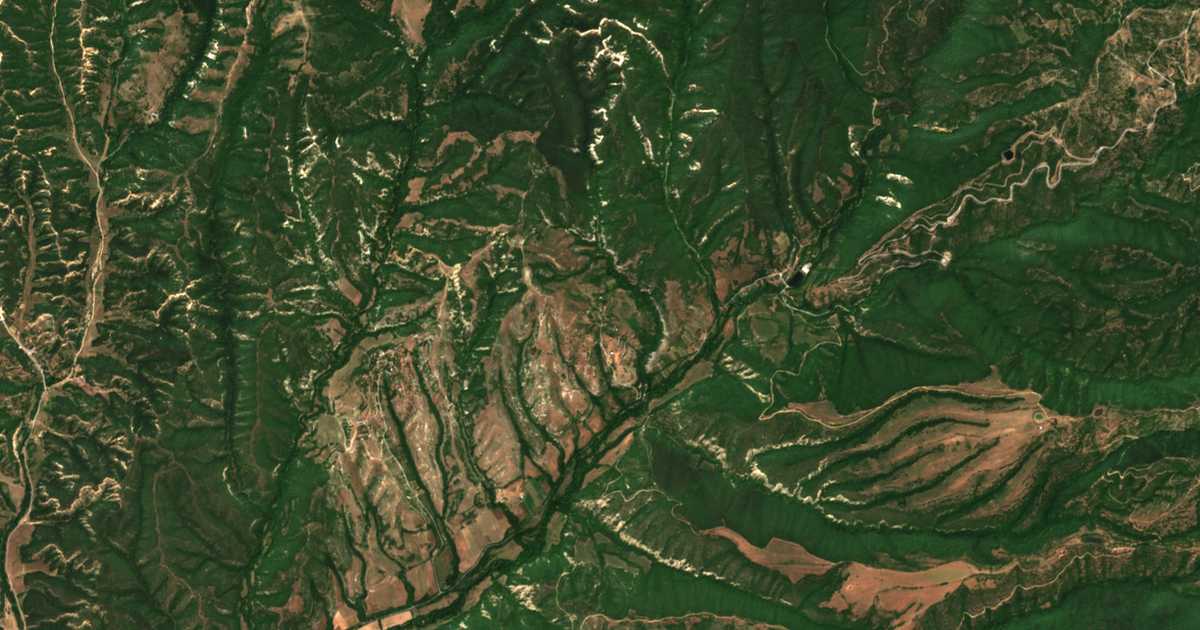 Satellitenkarte von Kovačevo