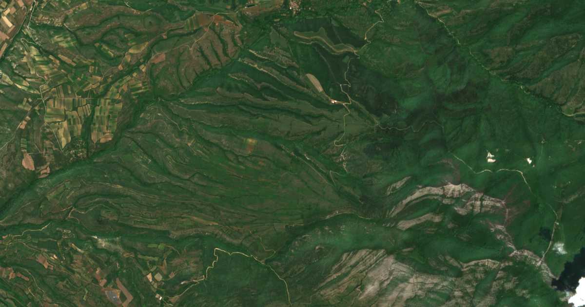 Satellitenkarte von Lehovo