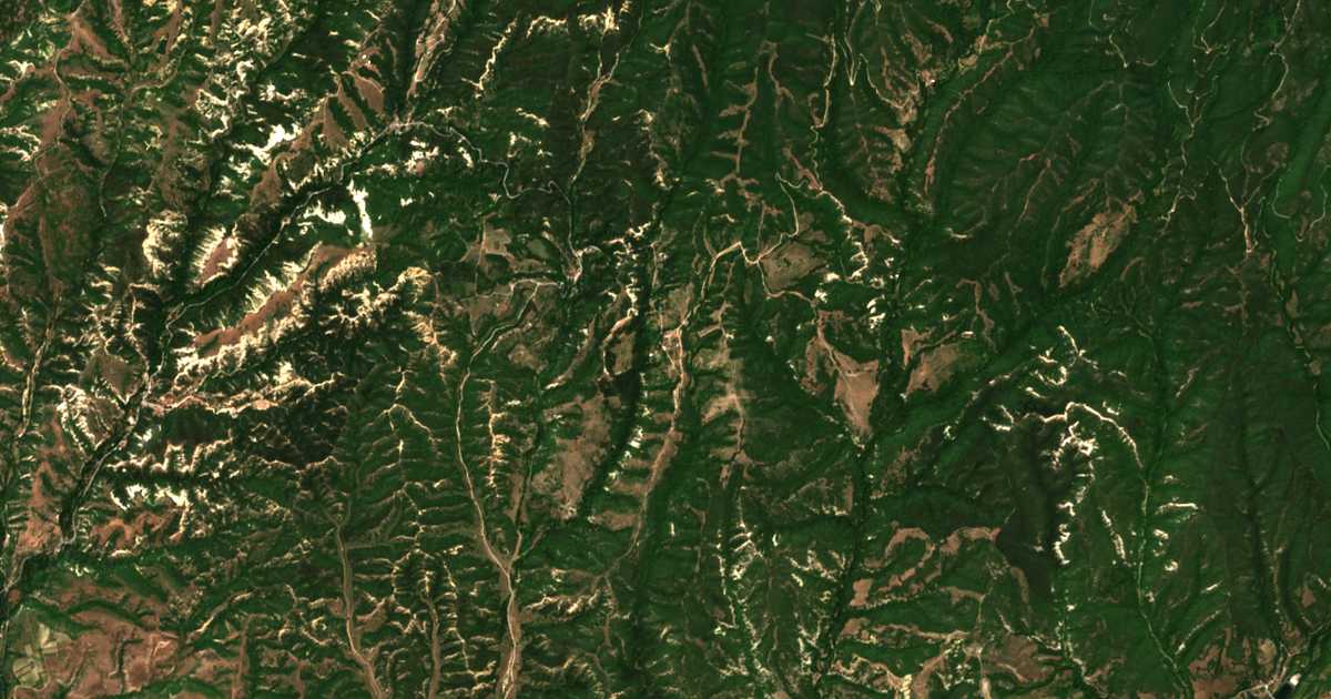 Satellitenkarte von Ljubovište
