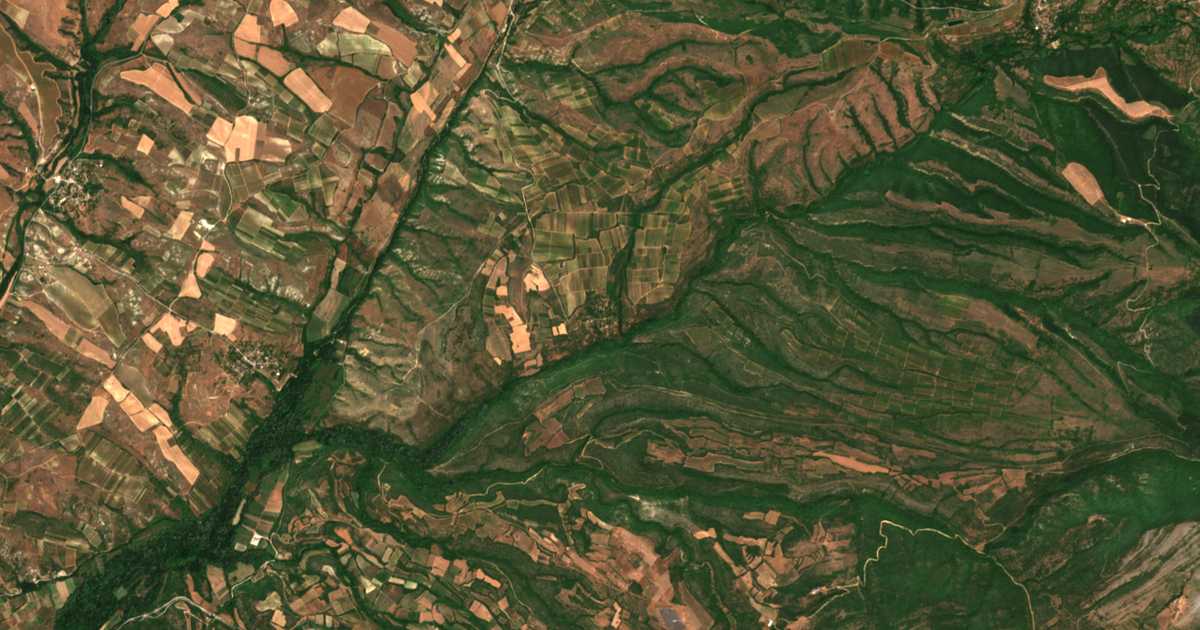 Satellitenkarte von Piperica