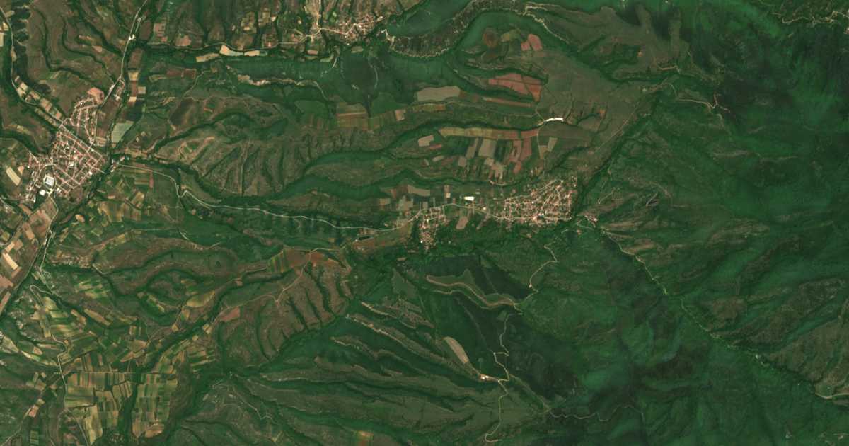 Satellitenkarte von Janovo