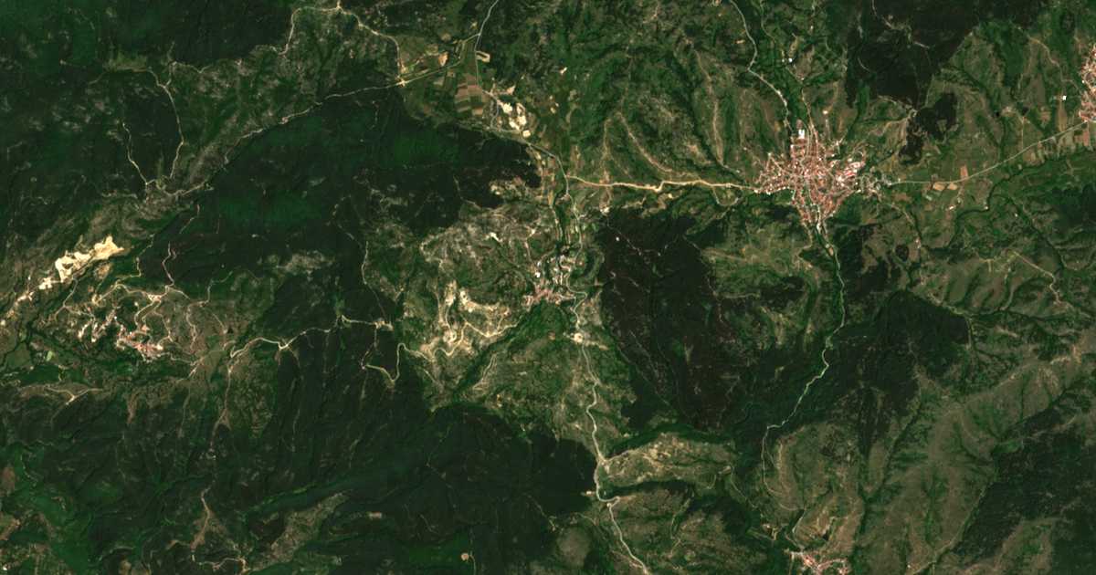 Satellitenkarte von Fǎrgovo
