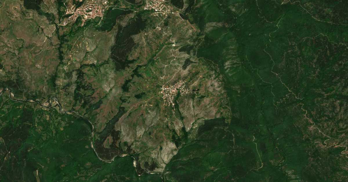 Satellitenkarte von Godeševo