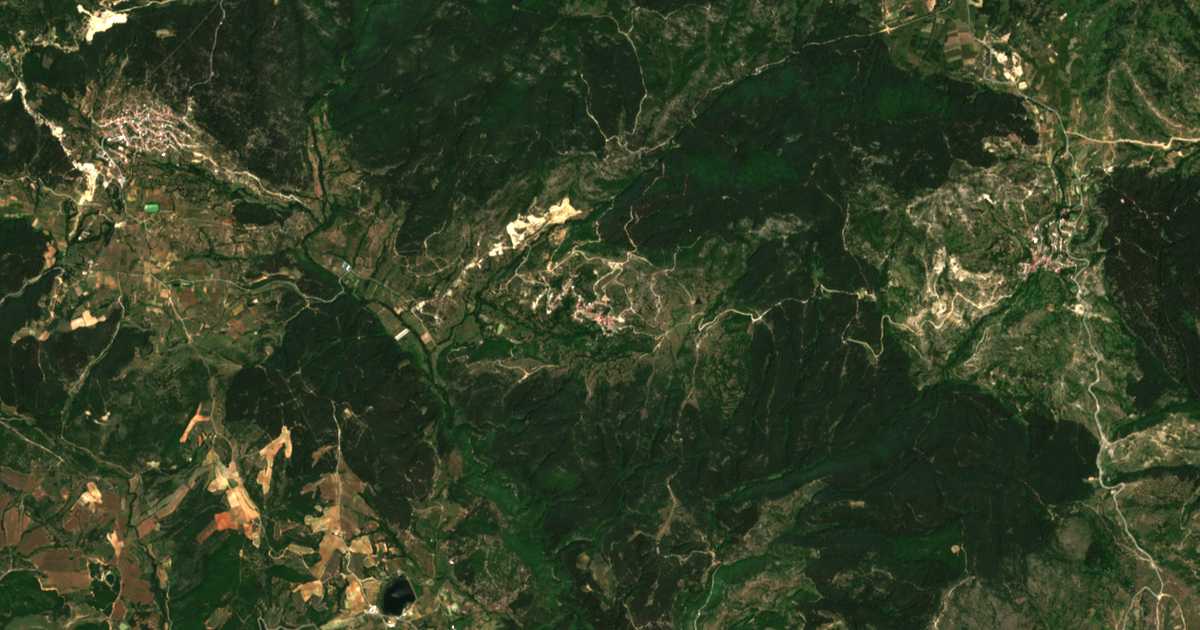 Satellitenkarte von Kribul