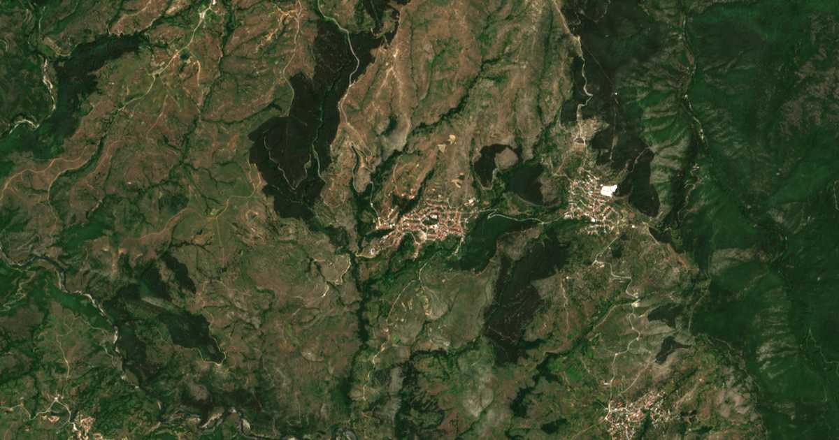 Satellitenkarte von Slašten