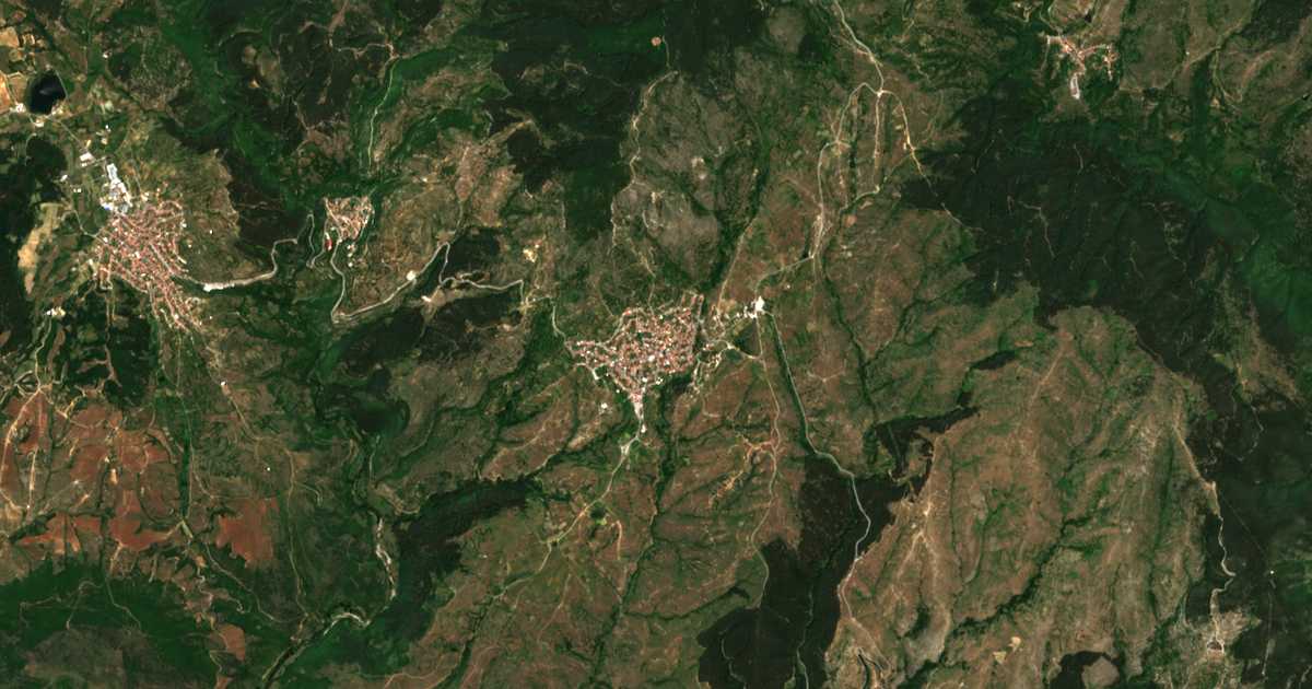 Satellitenkarte von Walkossel