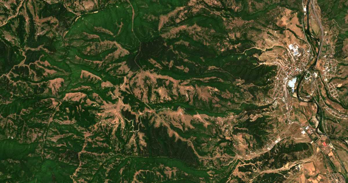 Satellitenkarte von Dokatičevo