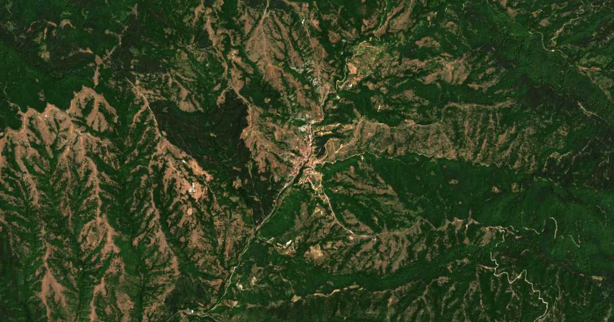 Satellitenkarte von Dolno Osenovo