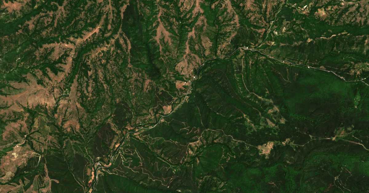 Satellitenkarte von Gradevo