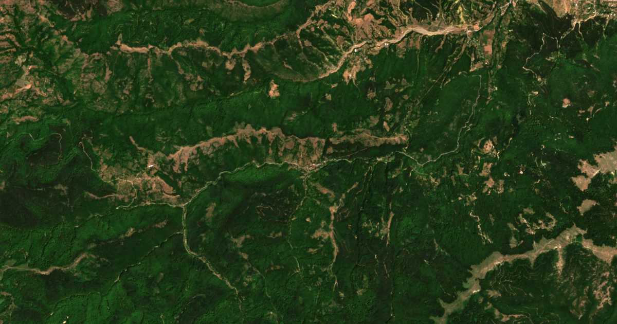 Satellitenkarte von Sušica