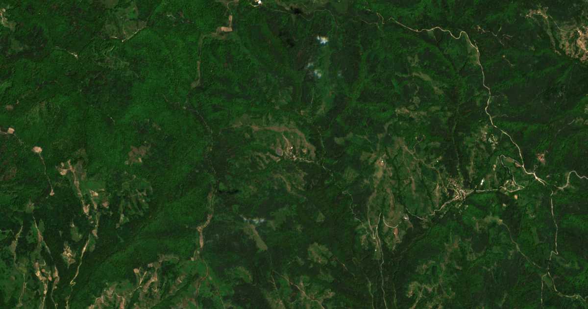 Satellitenkarte von Klepalo