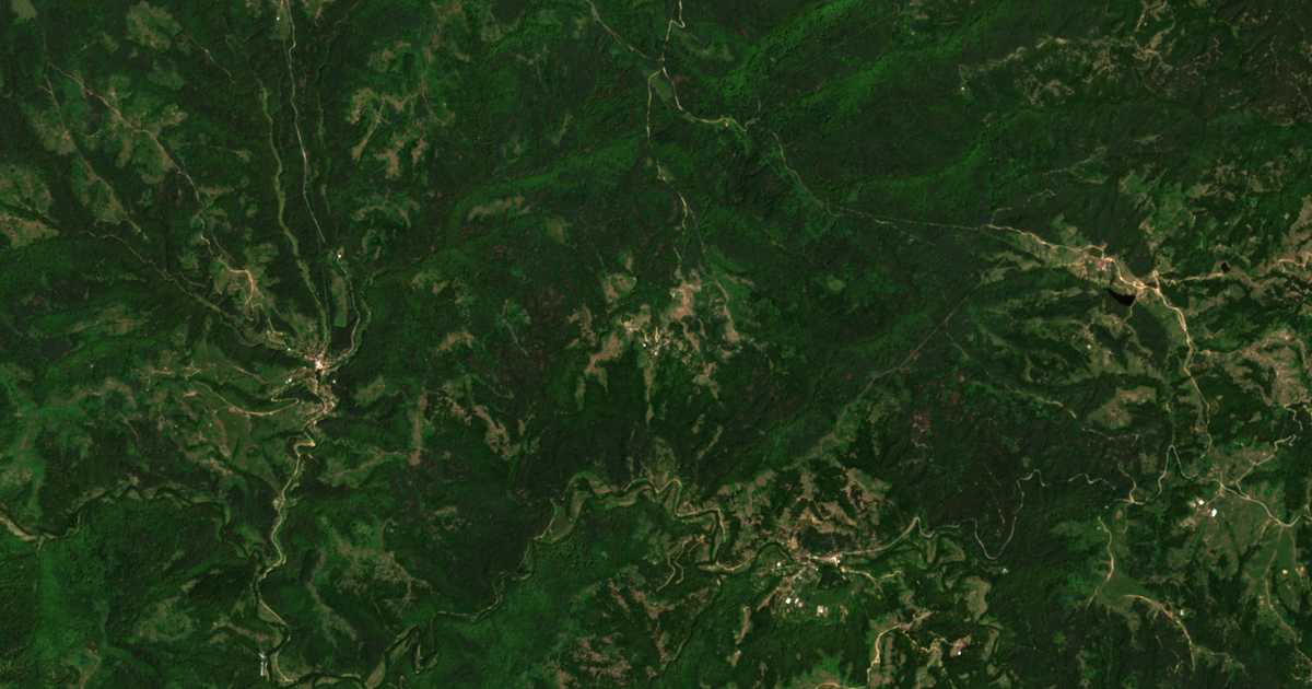 Satellitenkarte von Kolibite