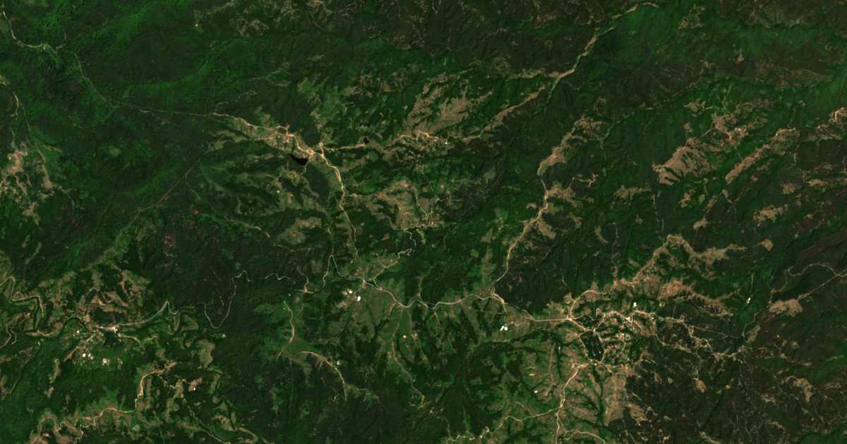 Satellitenkarte von Mahalata