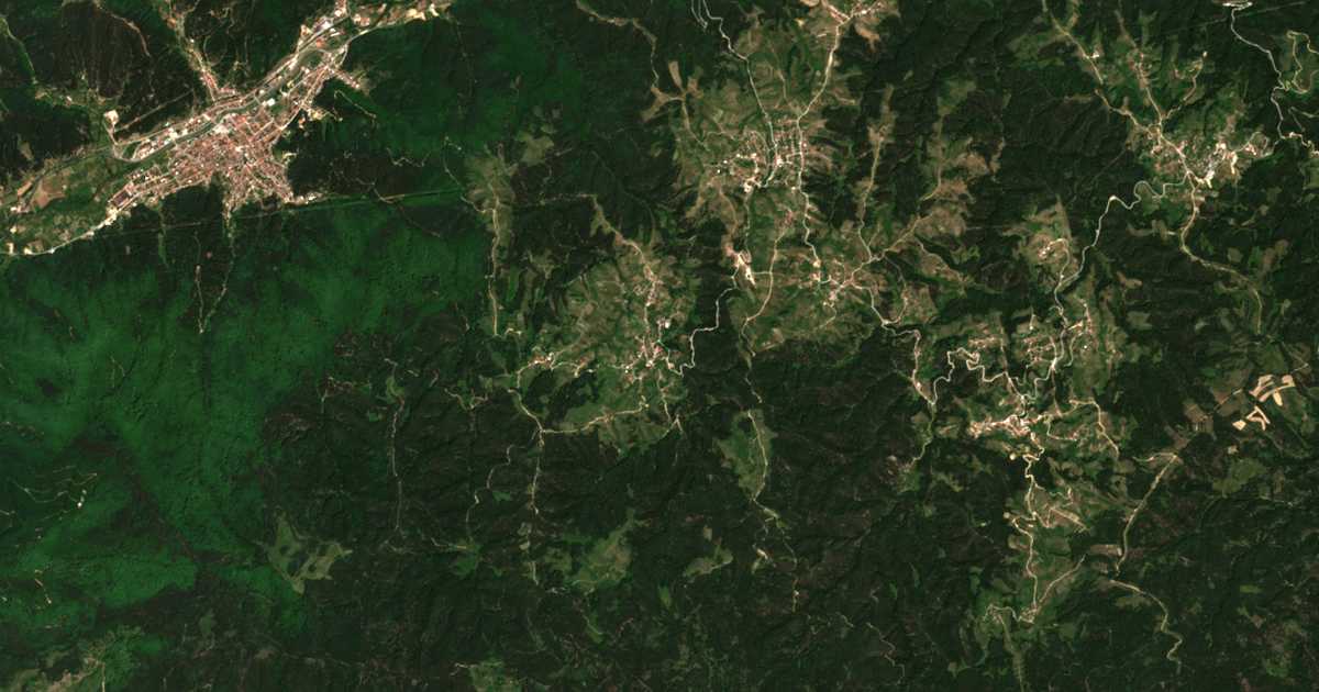 Satellitenkarte von Buncevo