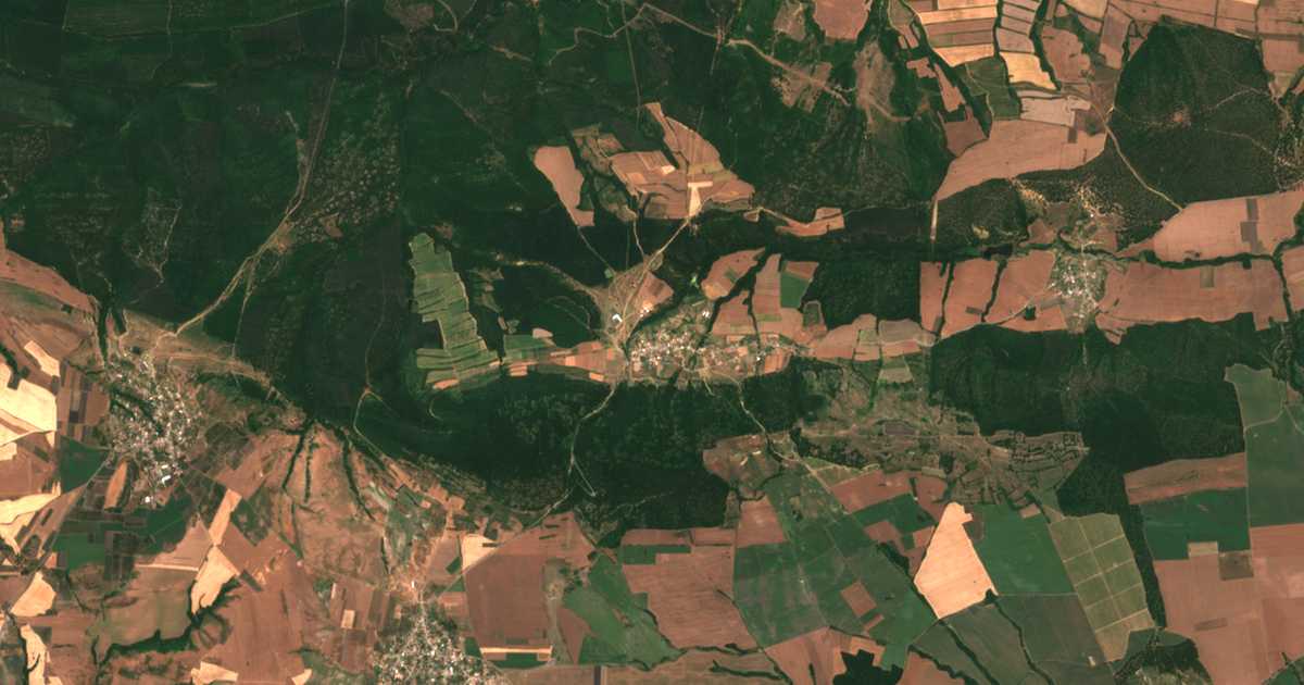 Satellitenkarte von Tscherna Mogila