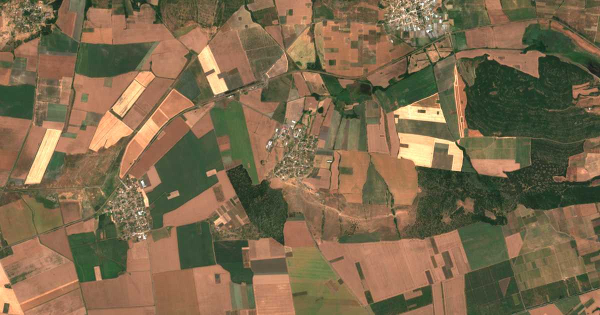 Satellitenkarte von Černograd