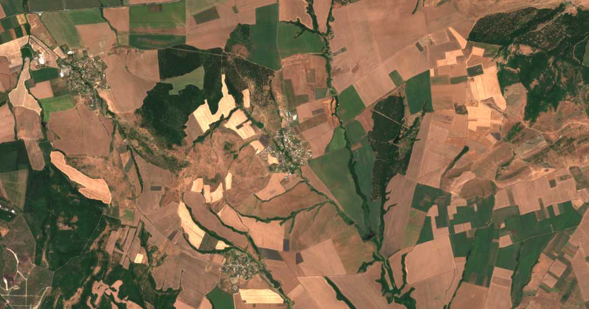 Satellitenkarte von Čukarka