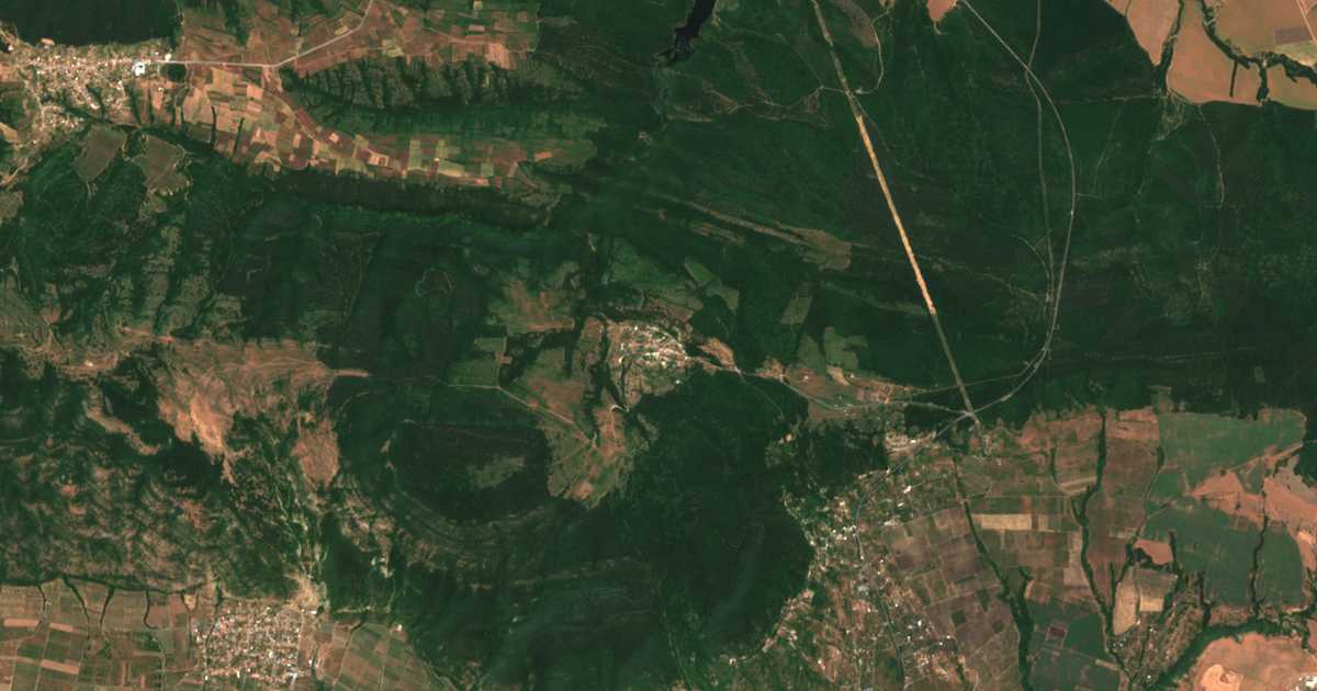 Satellitenkarte von Zetjovo