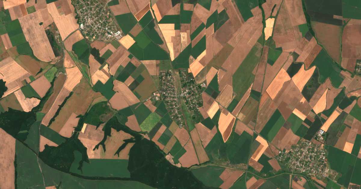 Satellitenkarte von Livada