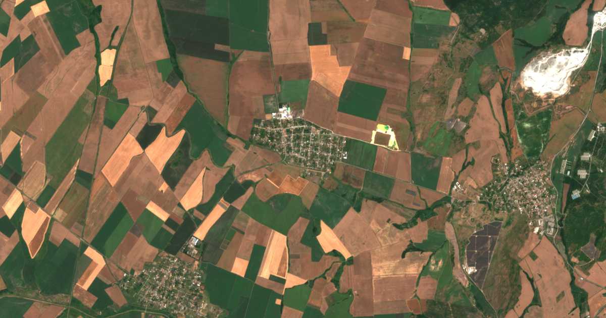 Satellitenkarte von Polski Izvor