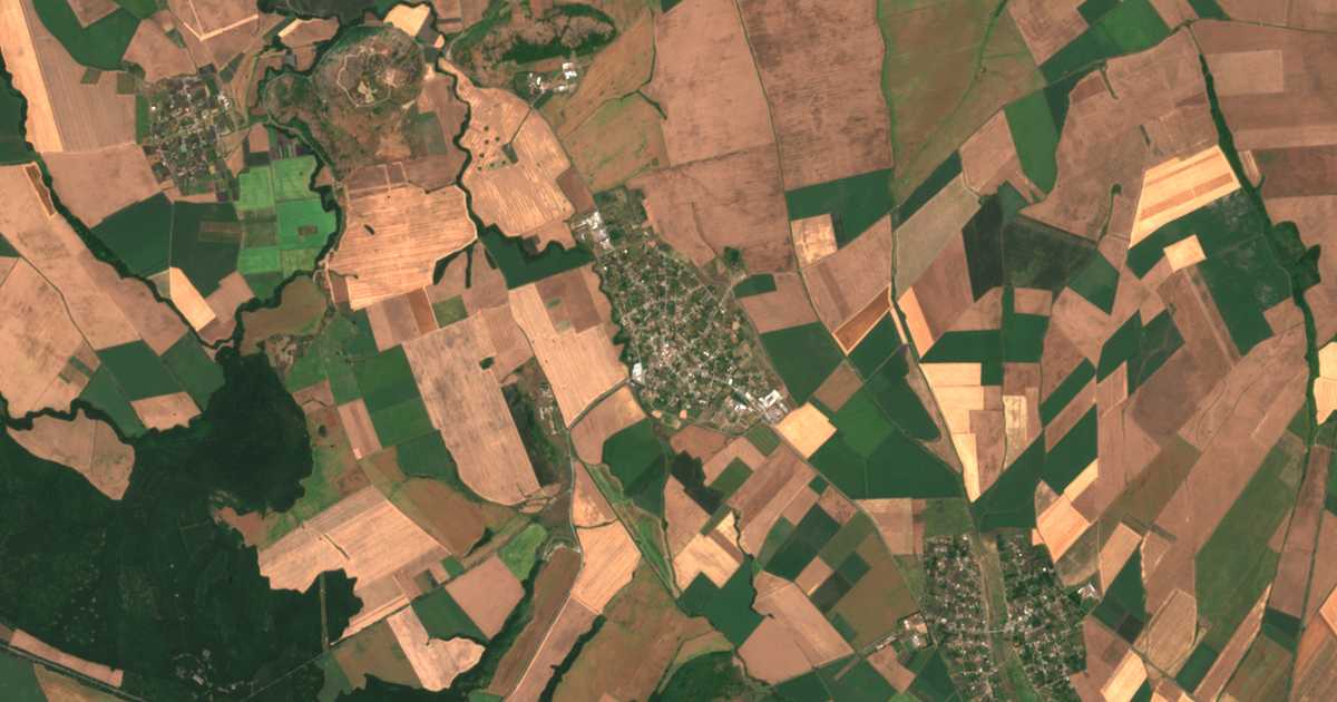 Satellitenkarte von Rusokastro
