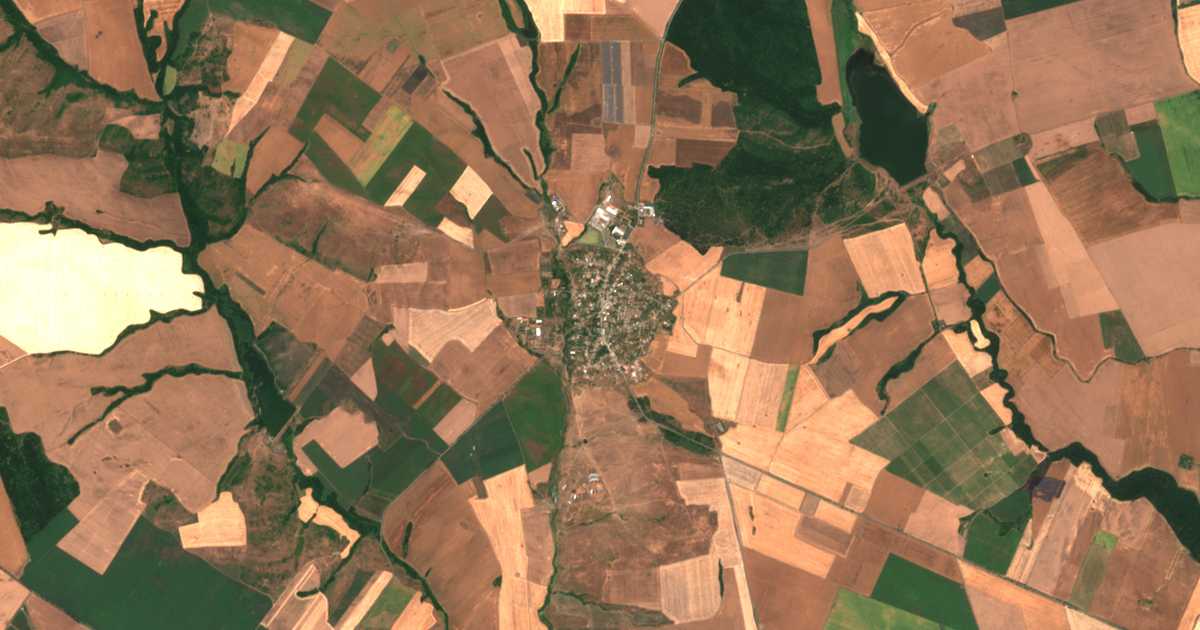 Satellitenkarte von Trojanovo