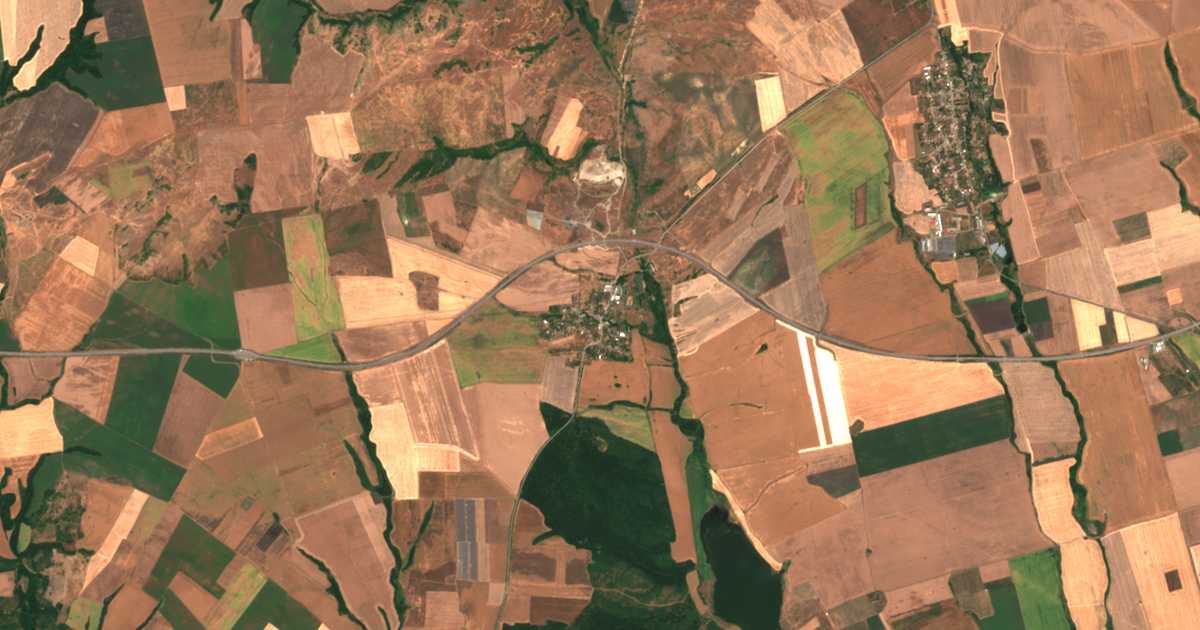 Satellitenkarte von Vratica