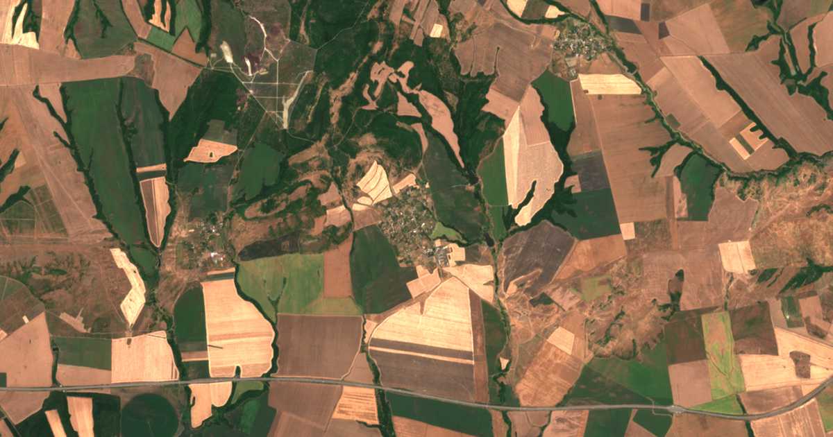Satellitenkarte von Hadžiite