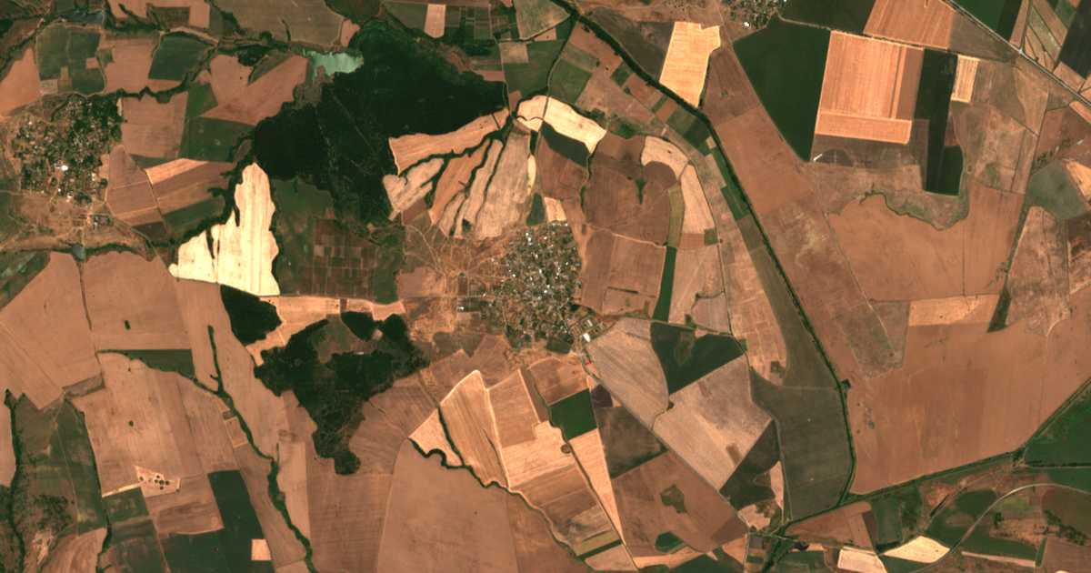 Satellitenkarte von Iskra